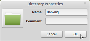 Type in Banking and click OK